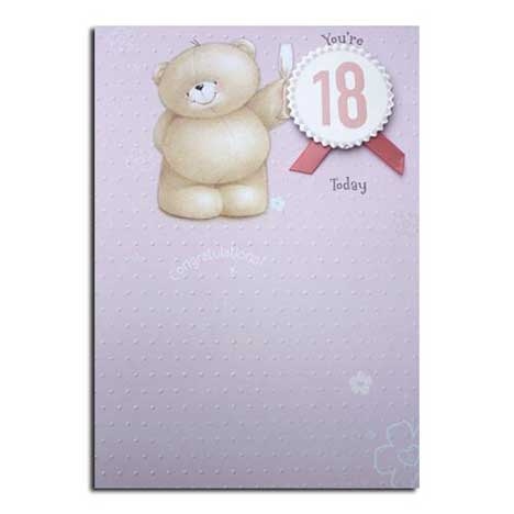 18th Birthday Forever Friends Card